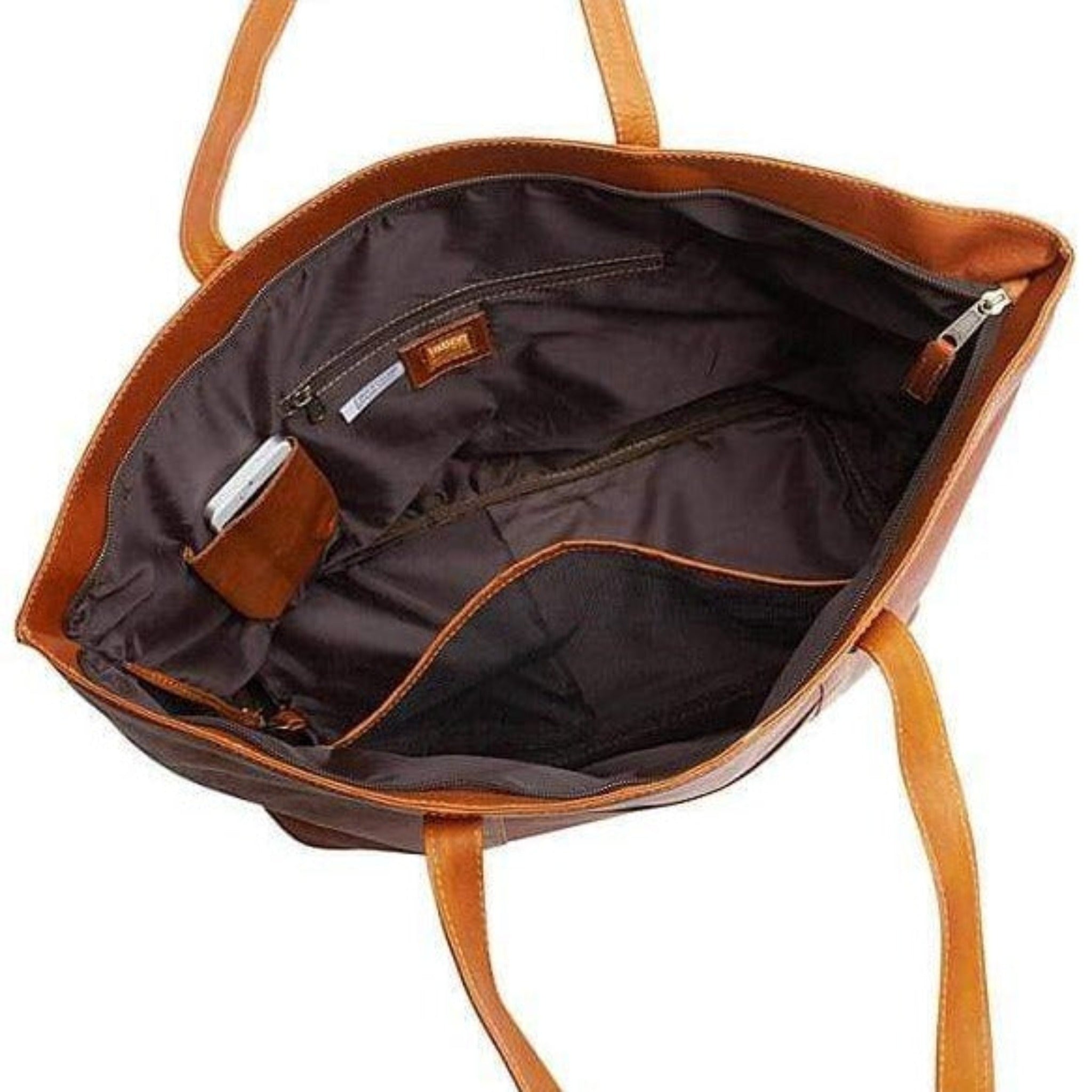 Suburban Leather Tote Bag Lg - Image 2