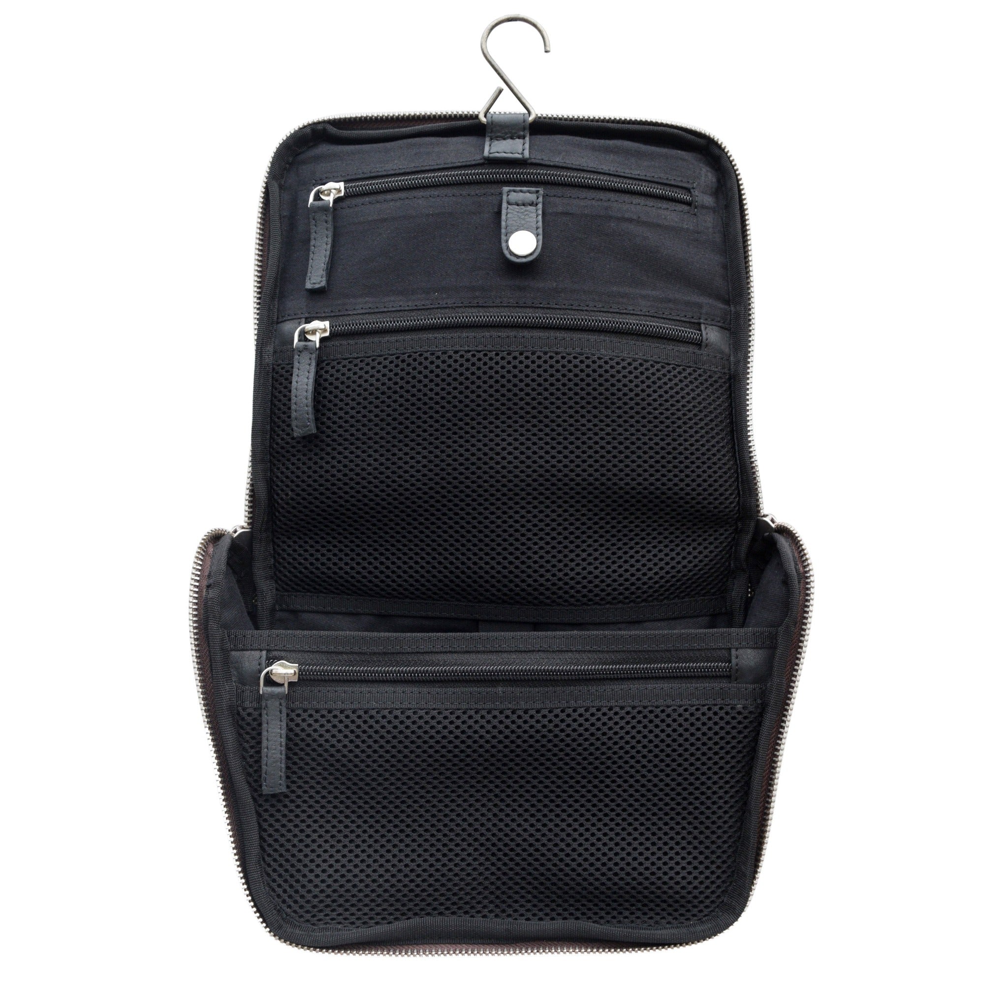 Hanging Leather Travel Kit - Image 5