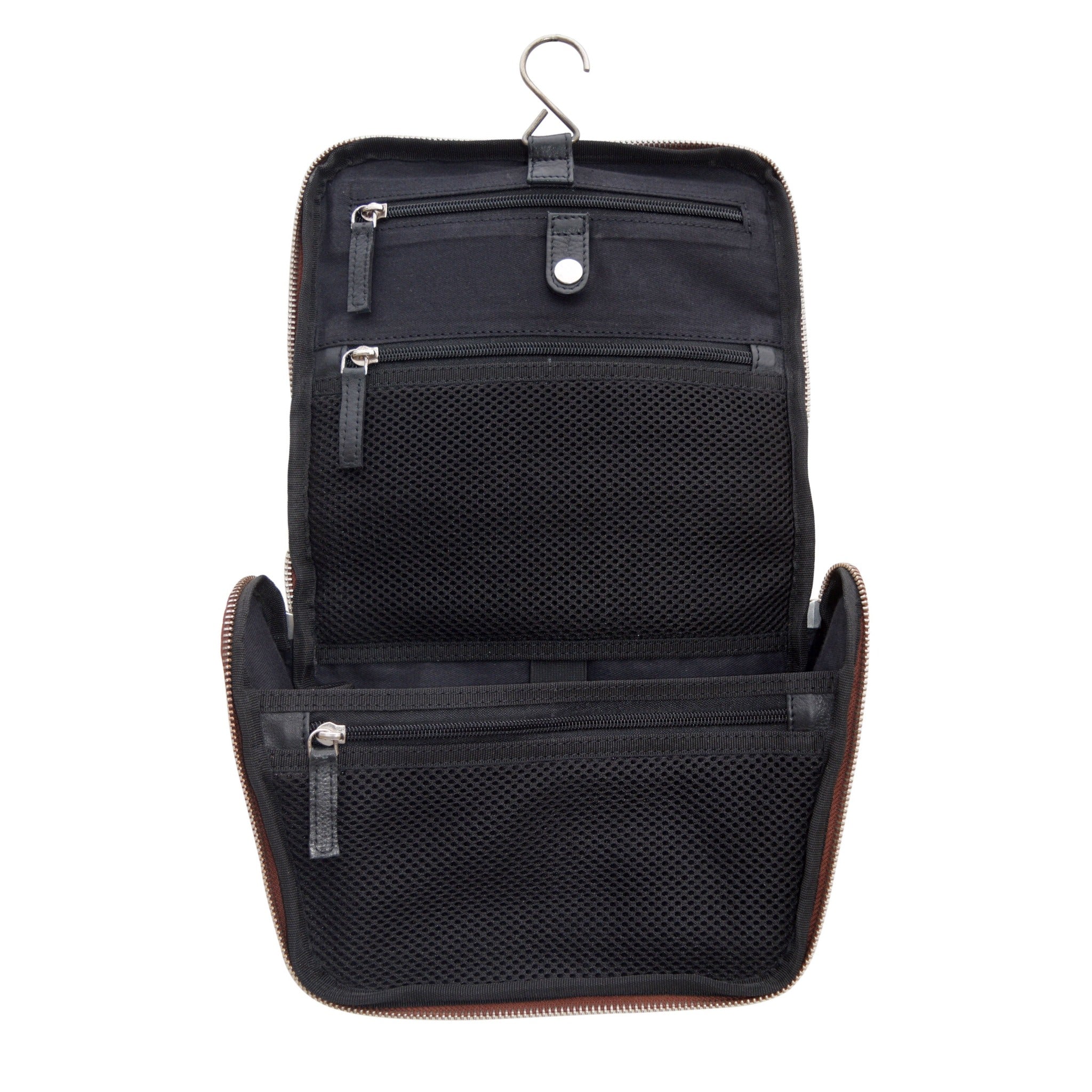 Hanging Leather Travel Kit - Image 10