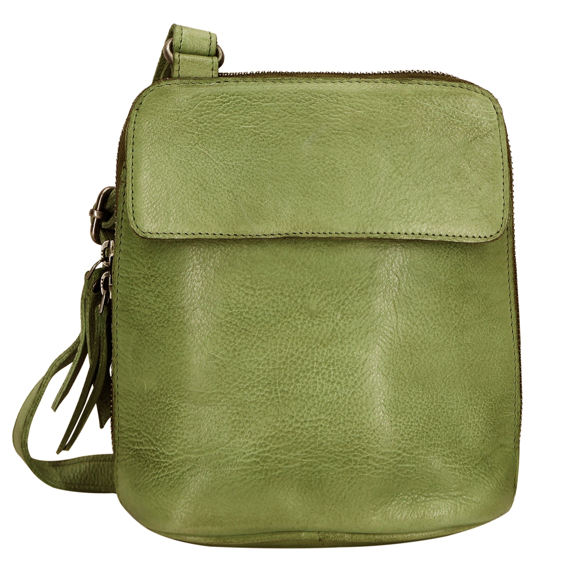 Lucy Leather Crossbody Bag - Image 8