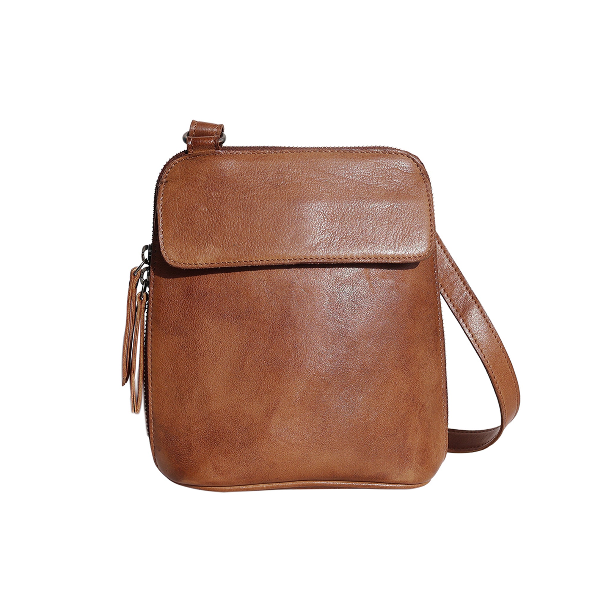 Lucy Leather Crossbody Bag