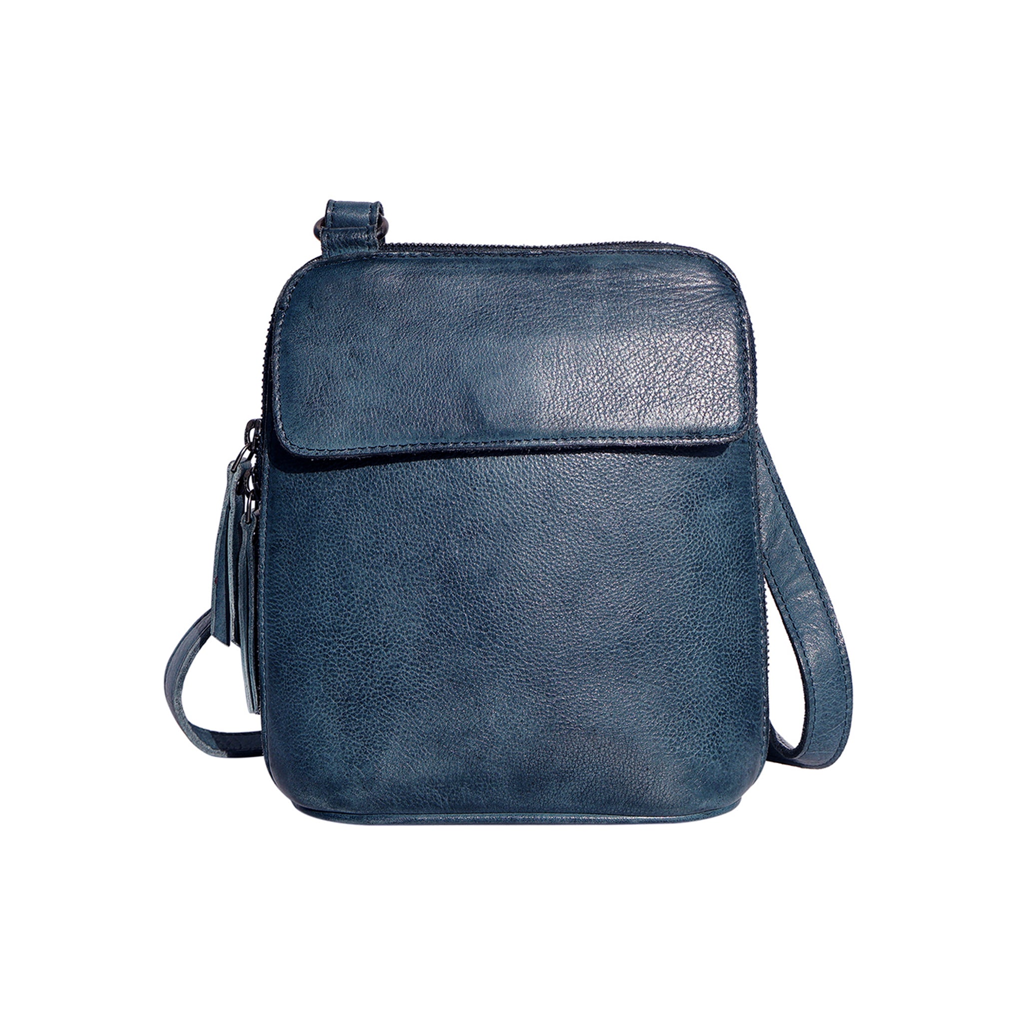 Lucy Leather Crossbody Bag - Image 4