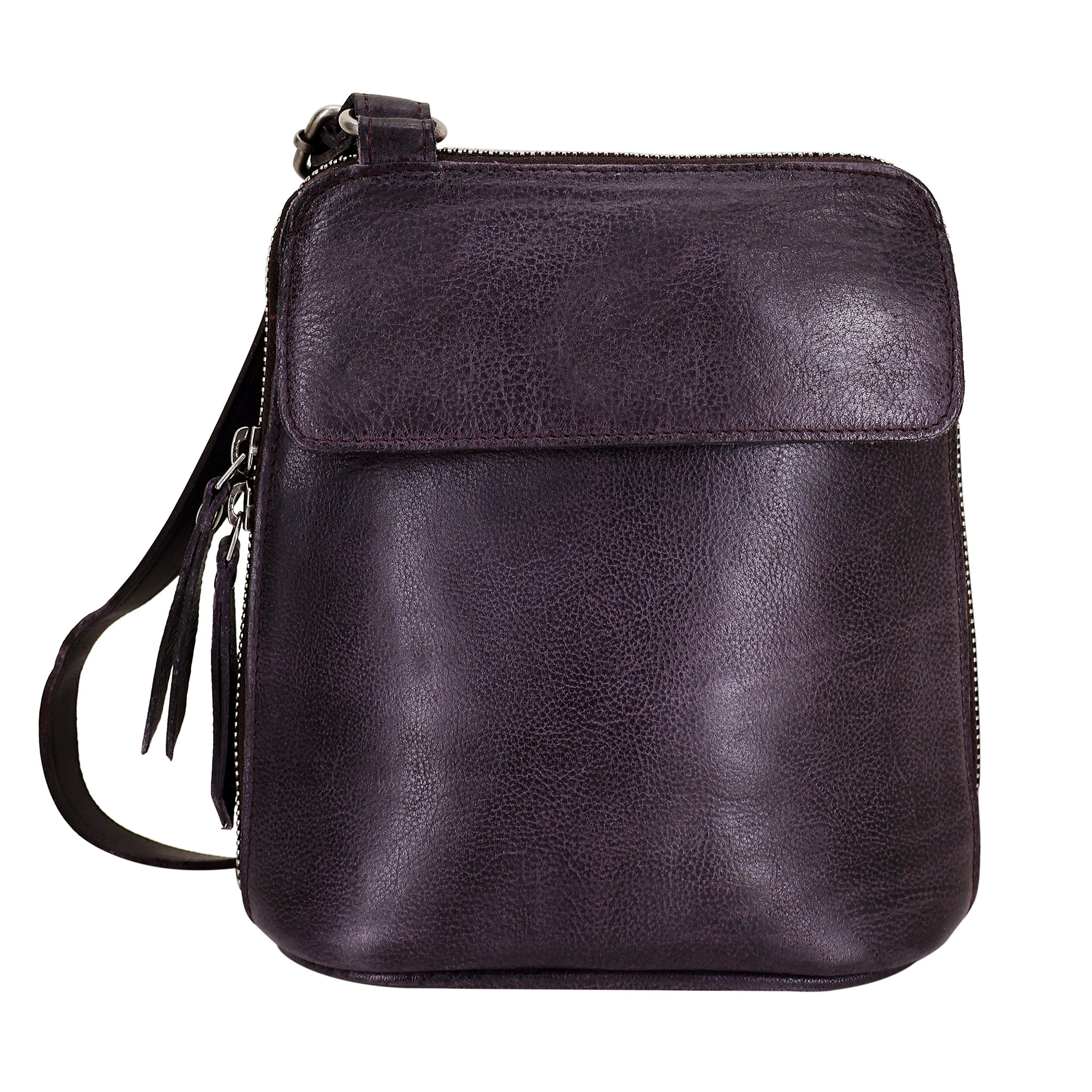 Lucy Leather Crossbody Bag - Image 6
