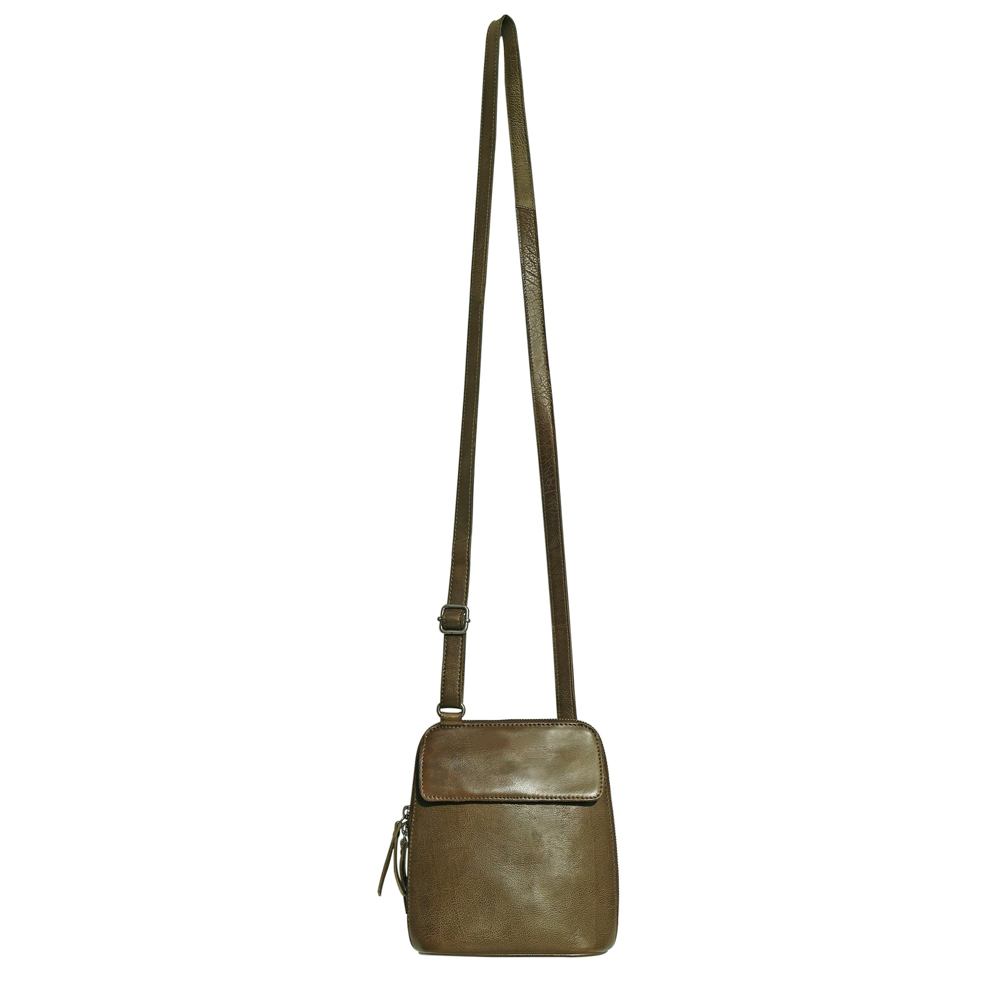 Lucy Leather Crossbody Bag - Image 13