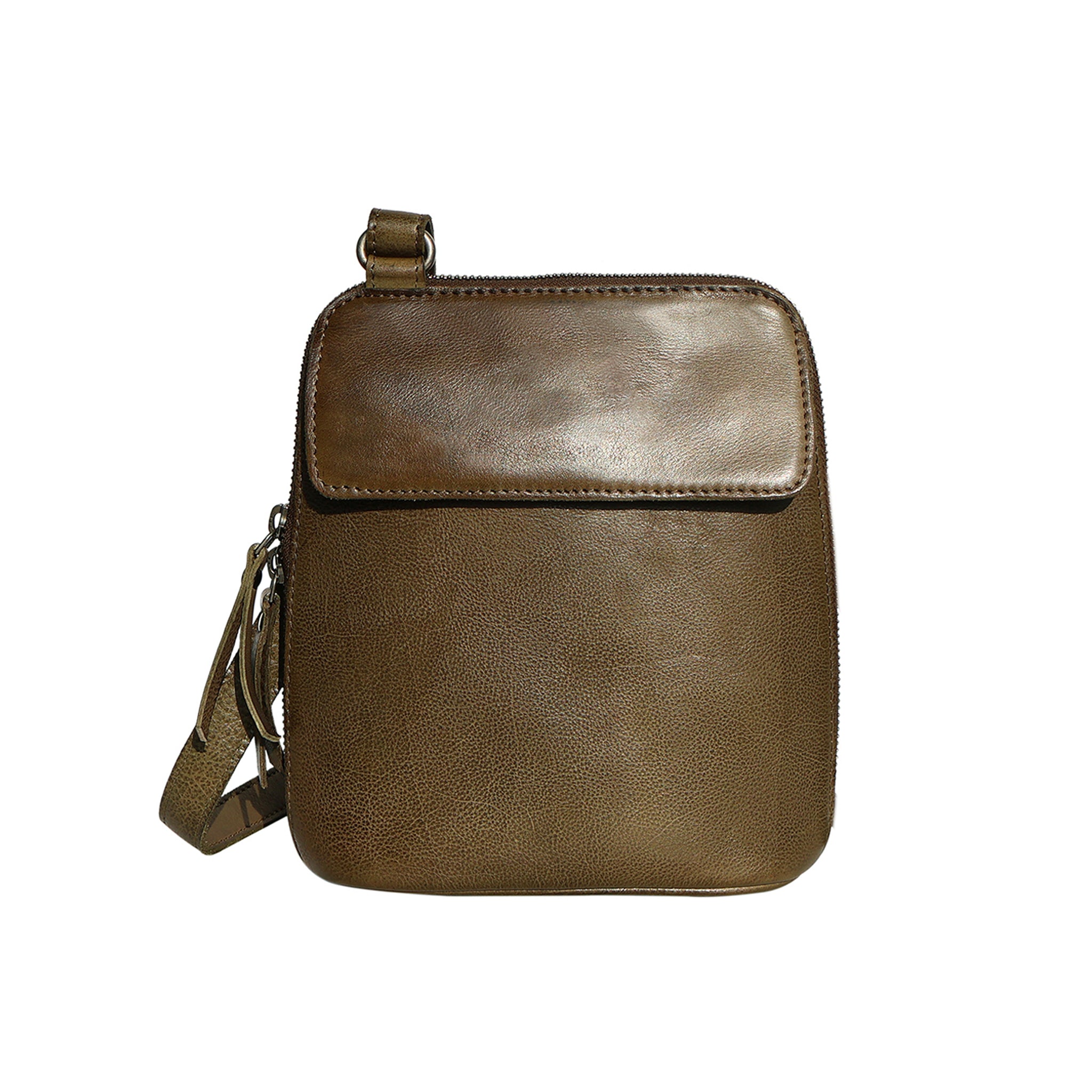 Lucy Leather Crossbody Bag - Image 11