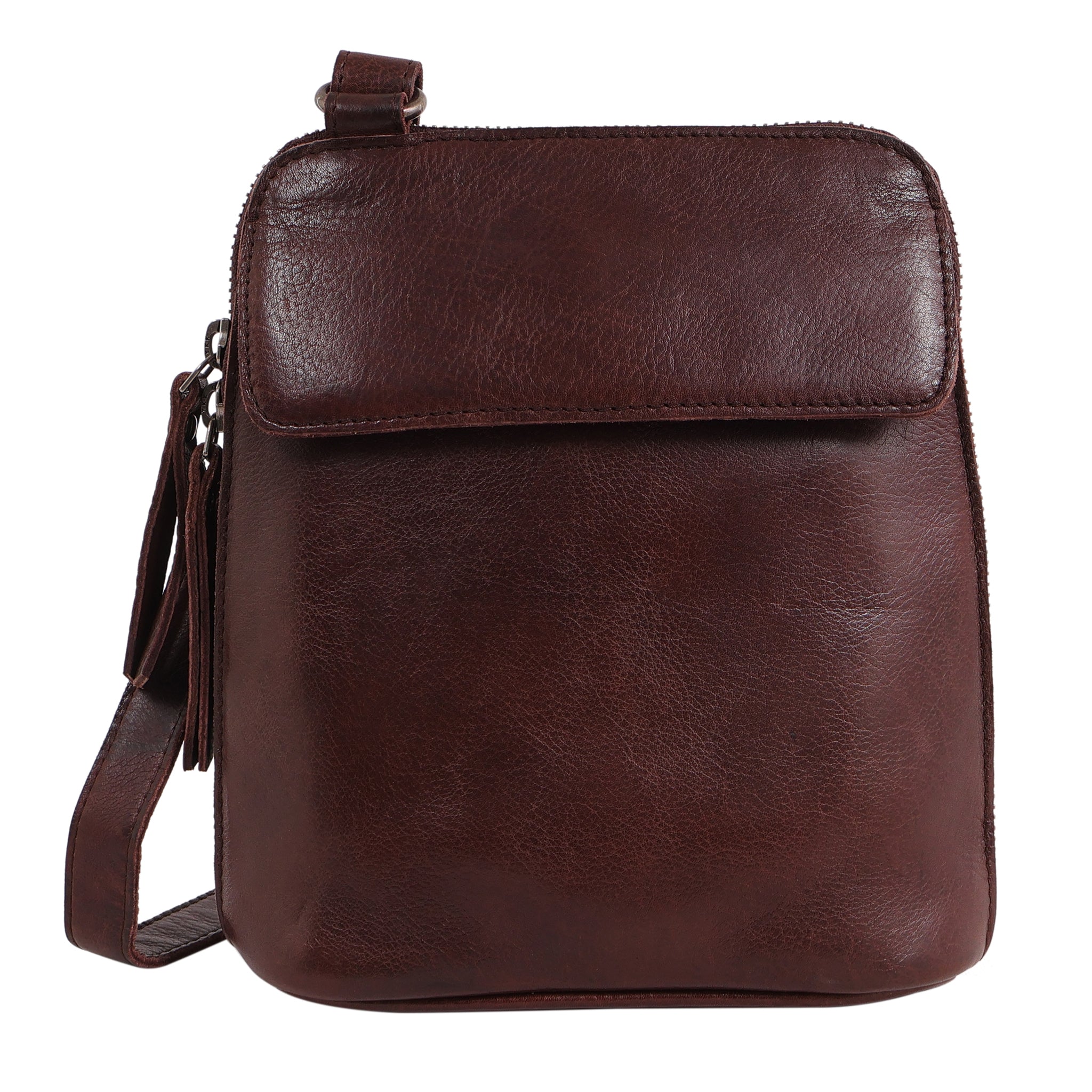 Lucy Leather Crossbody Bag - Image 3