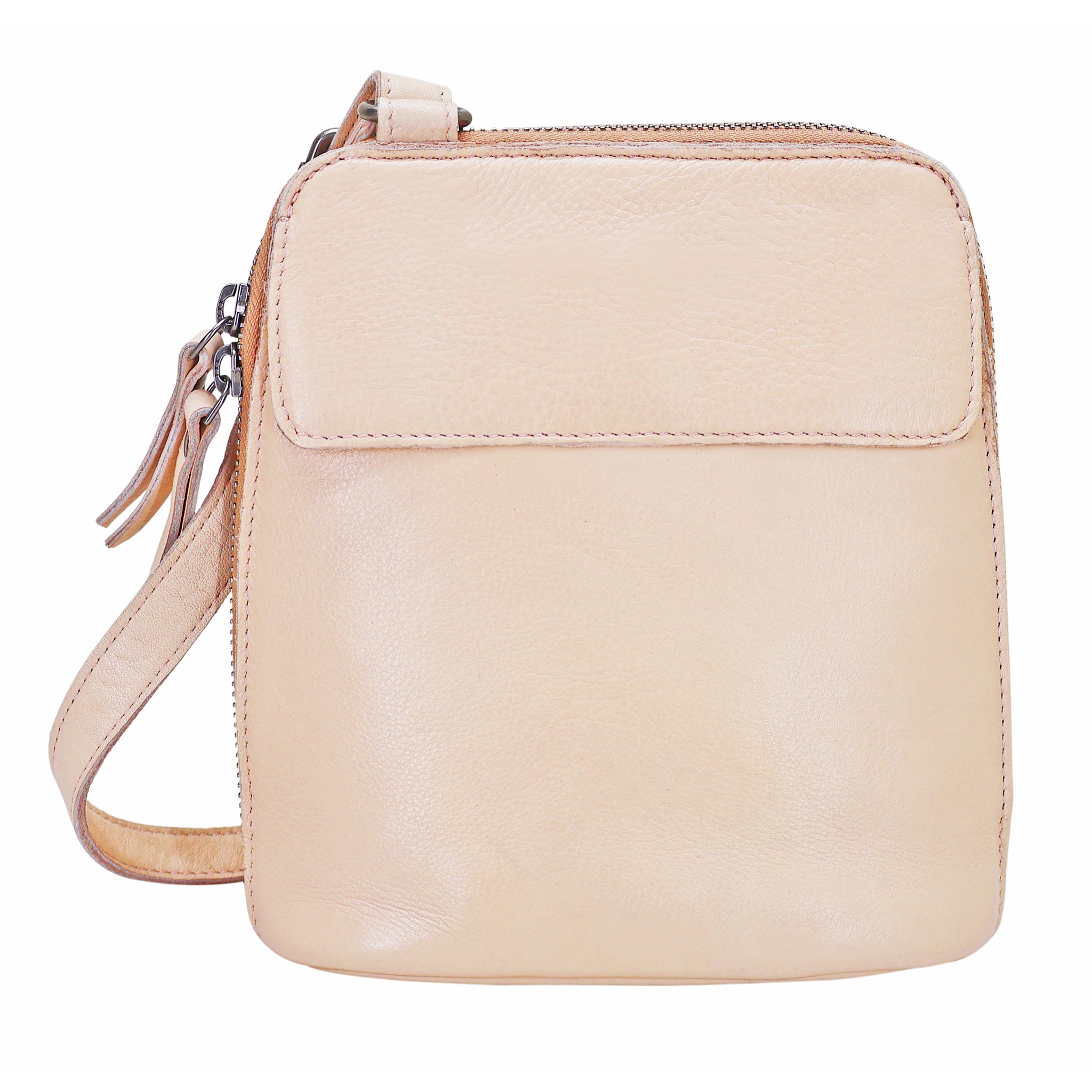Lucy Leather Crossbody Bag - Image 9