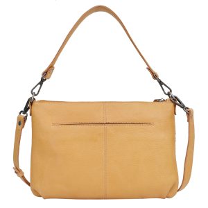 Alternative view of Stevie Laser Leather Crossbody Bag