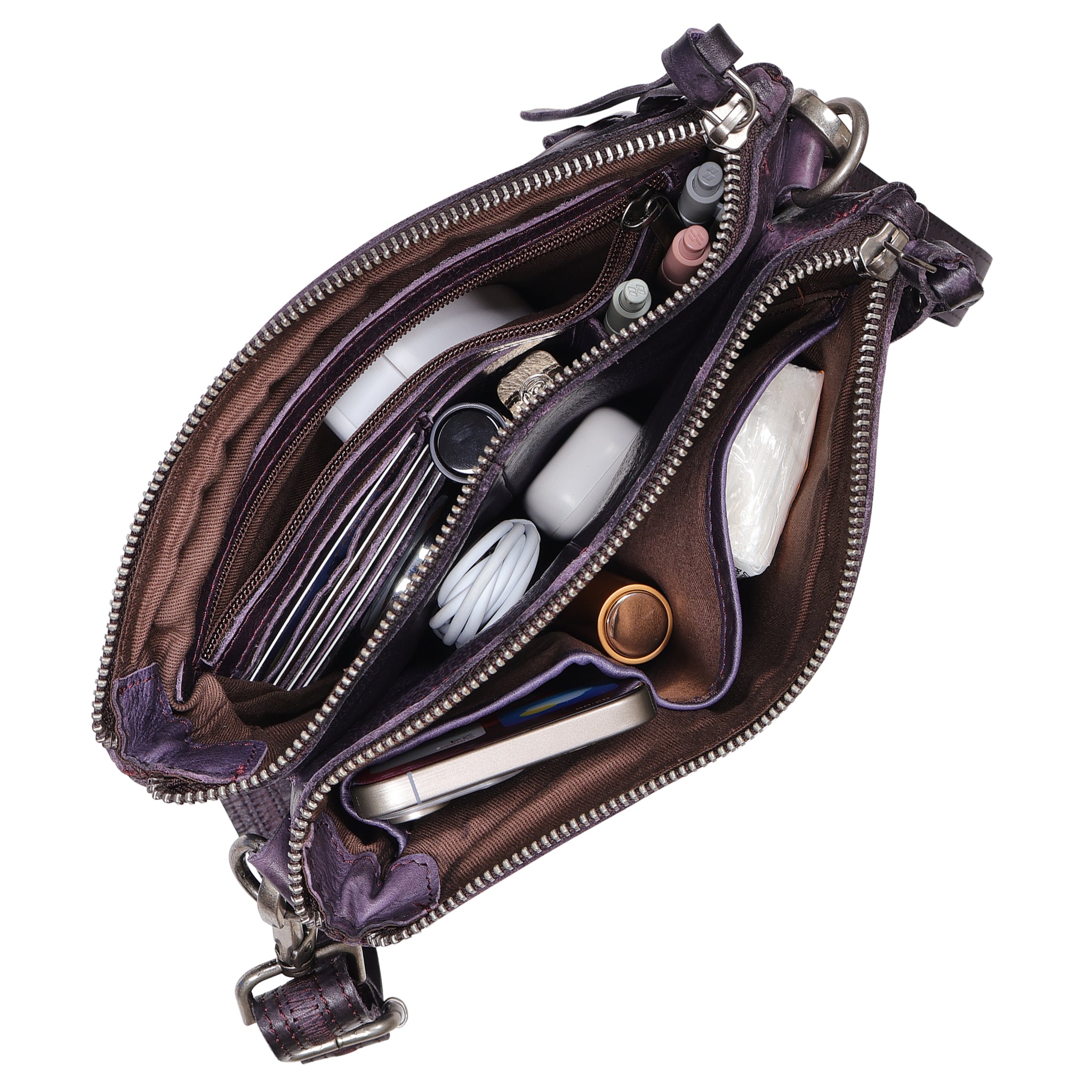 Jett Leather Crossbody - Image 5