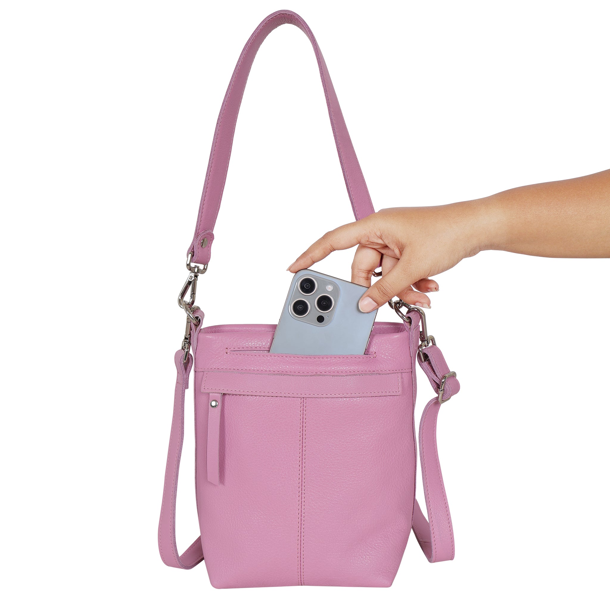 Fran Leather Crossbody - Image 21