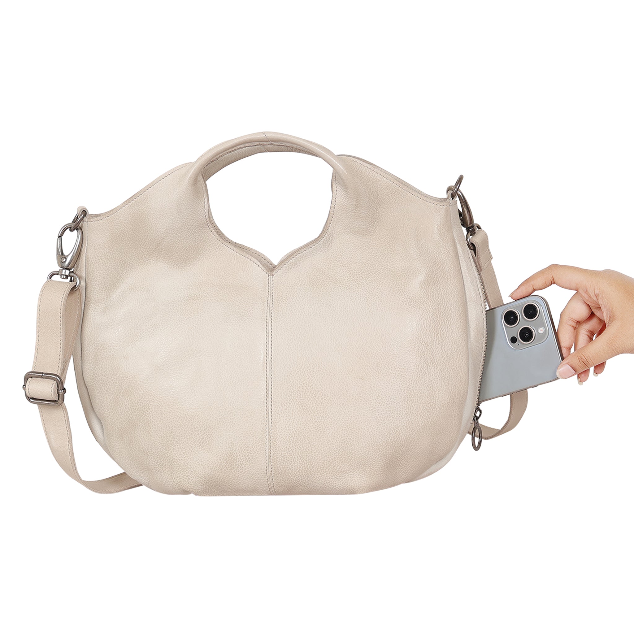 Darby Leather Crossbody Bag - Image 2