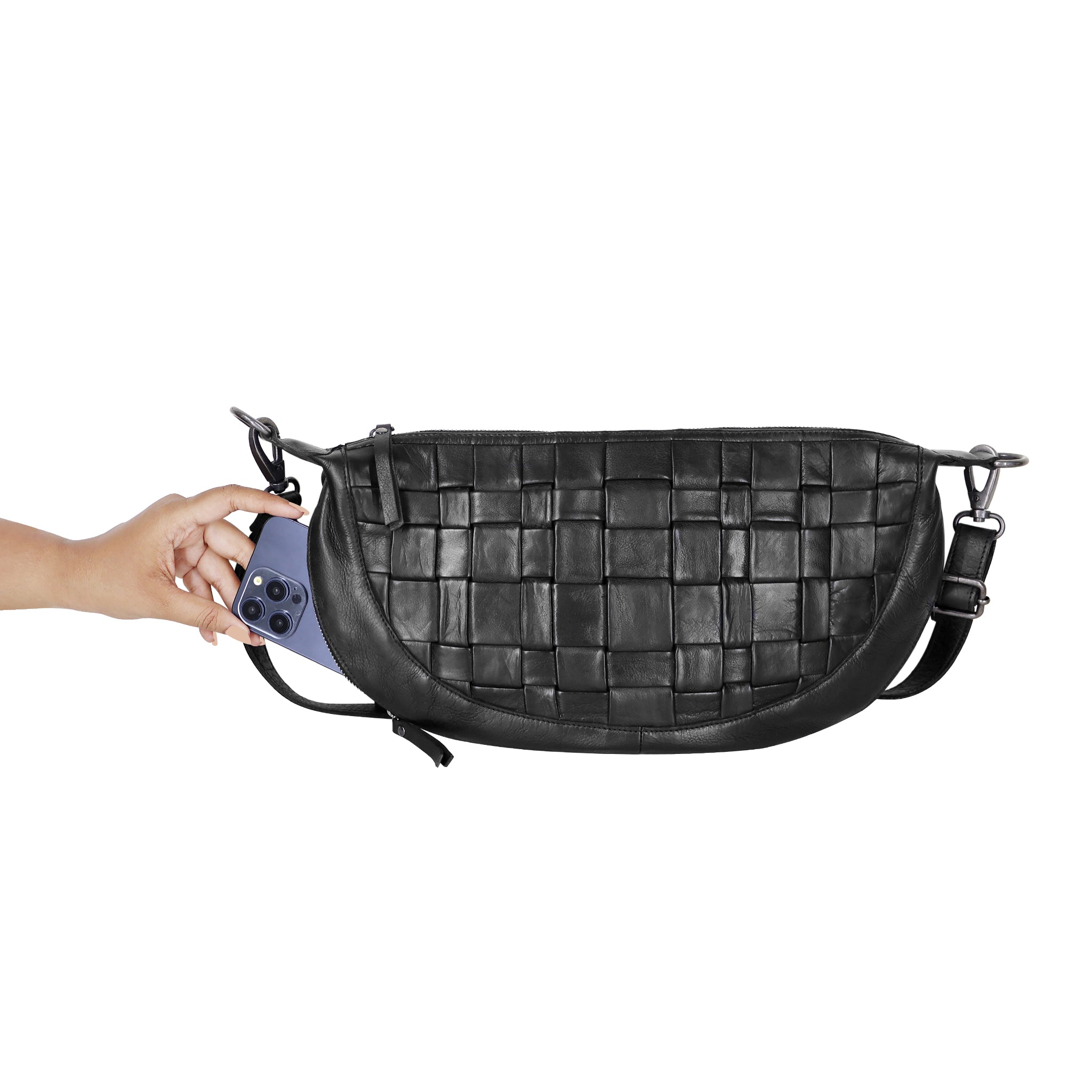 Colbie Leather Sling Bag - Image 8