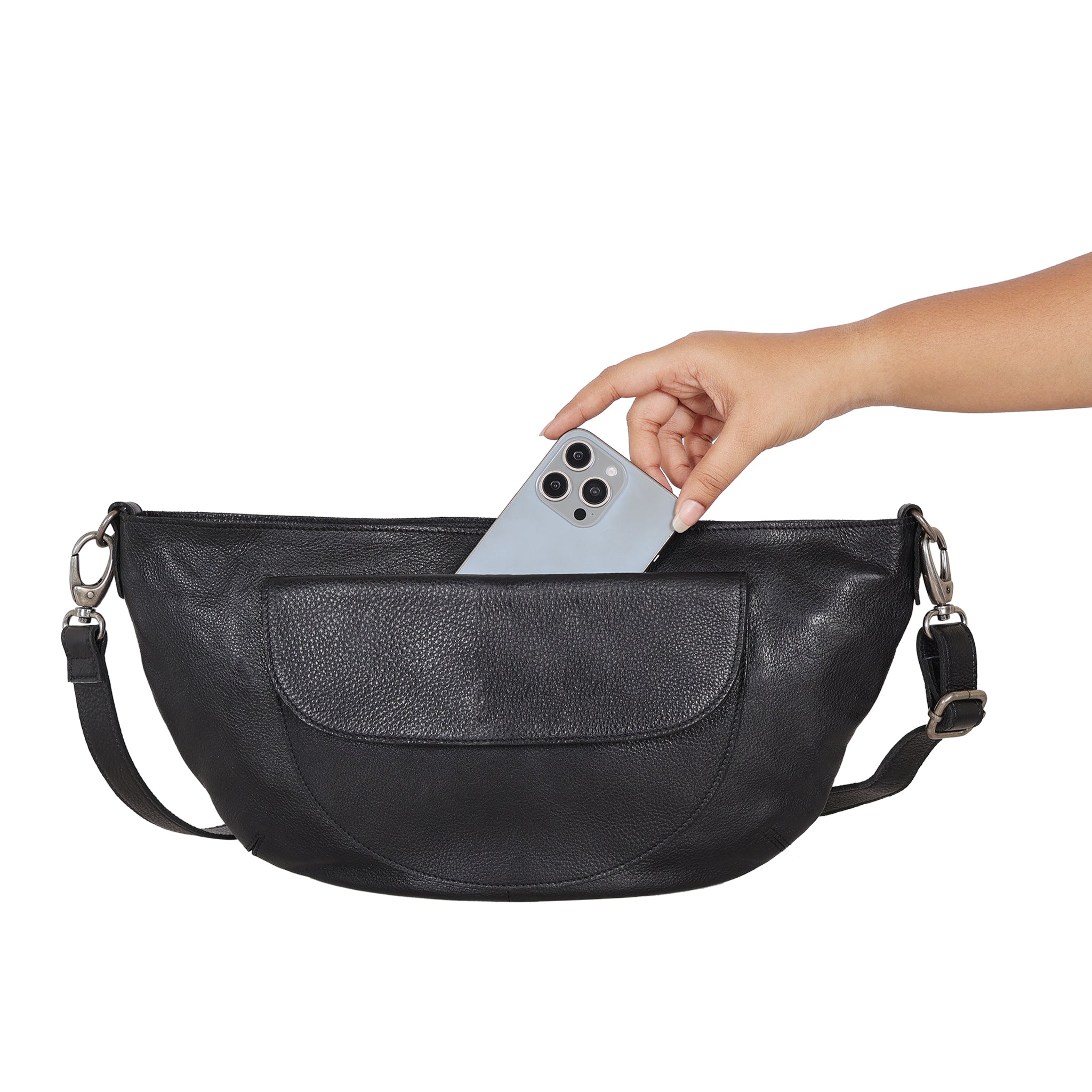 Coco Leather Sling Bag - Image 26