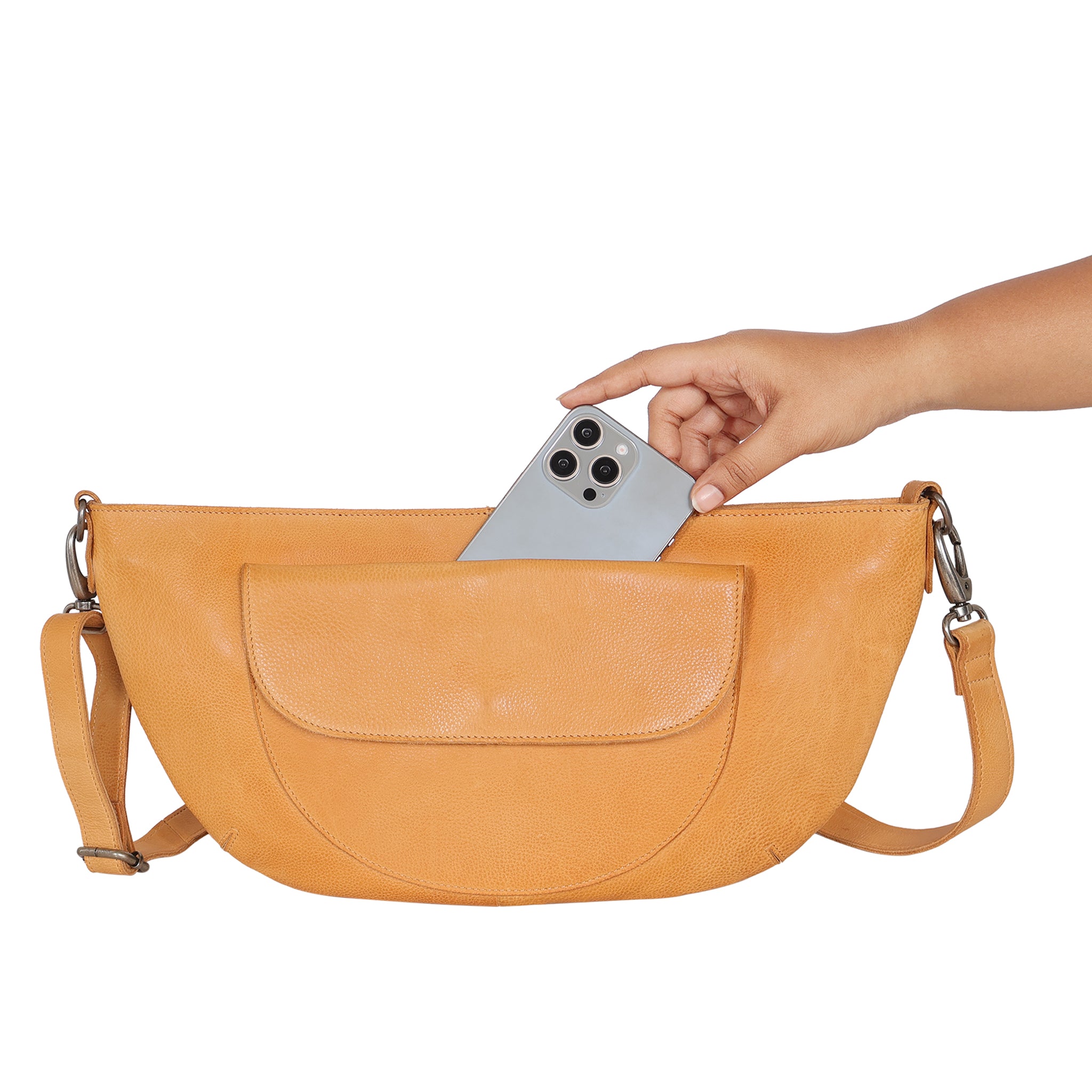 Coco Leather Sling Bag - Image 22
