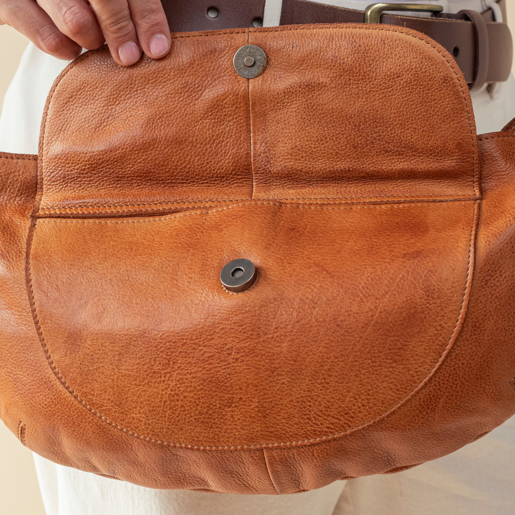 Coco Leather Sling Bag - Image 6