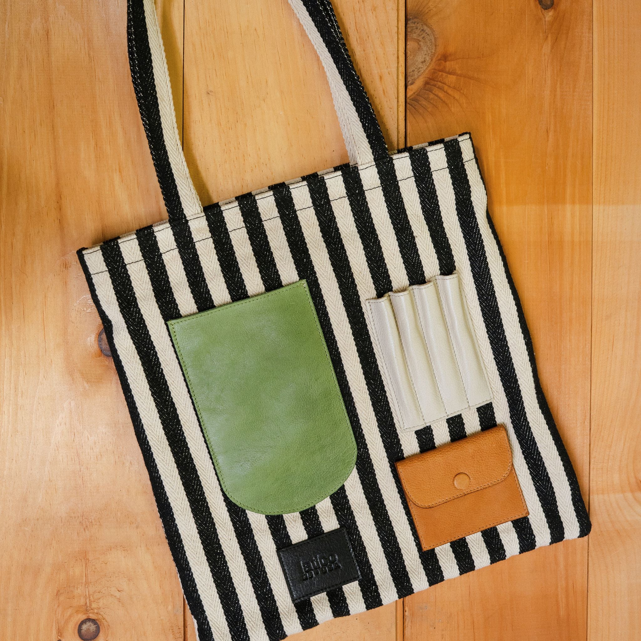 Jay Leather Tote Bag - Image 7