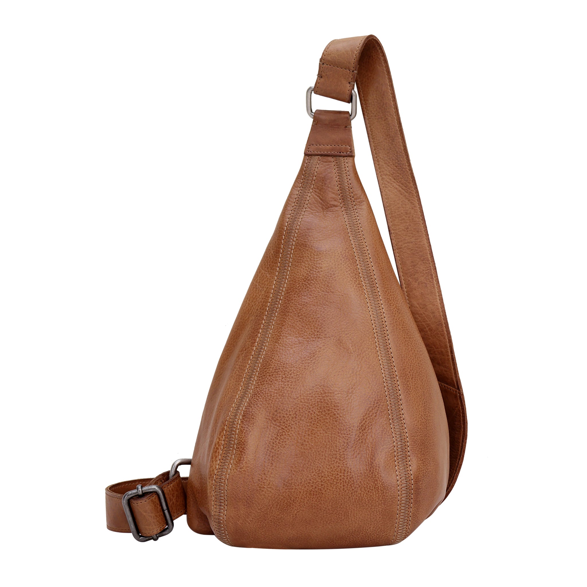 Hippie Leather Sling Bag (Sm) - Image 12