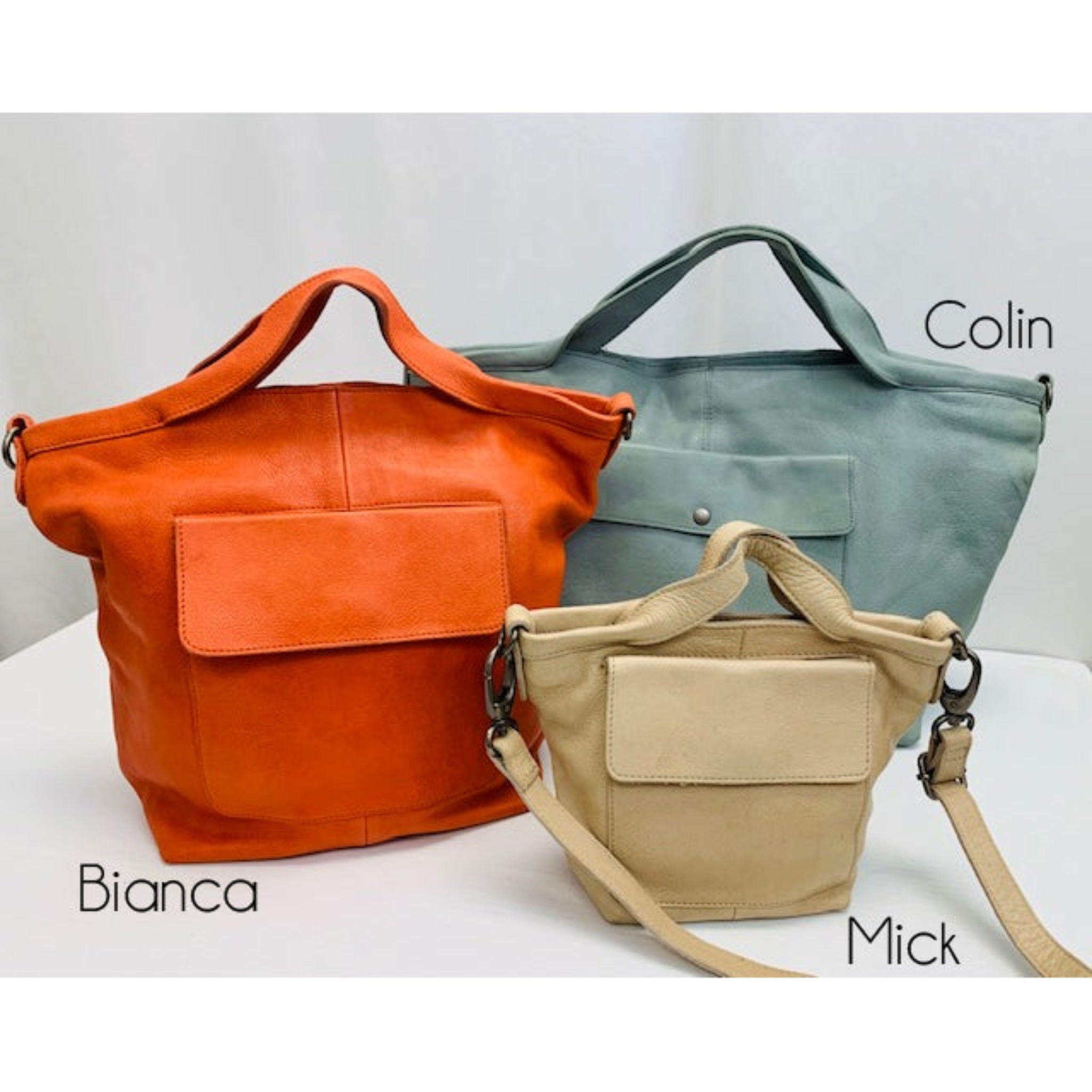 Mick Leather Crossbody Bag - Image 12