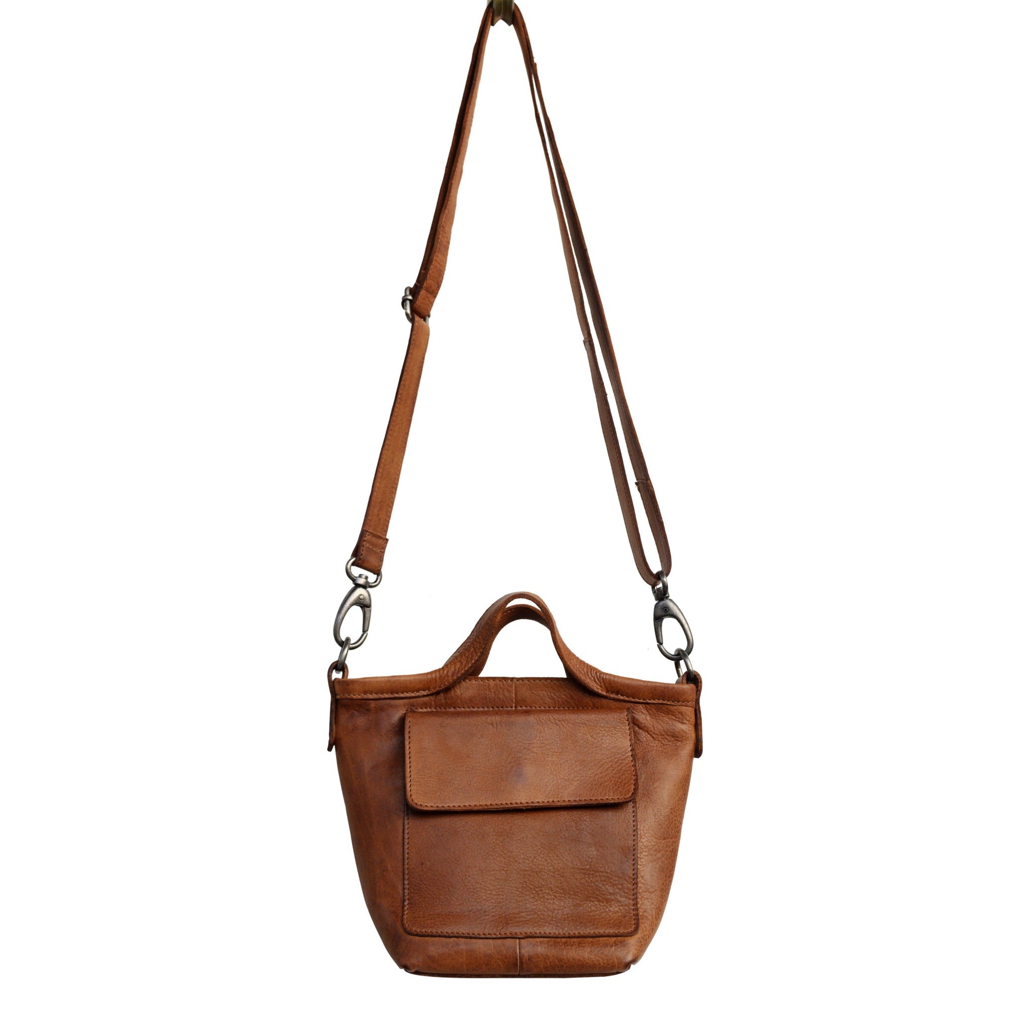 Mick Leather Crossbody Bag - Image 11