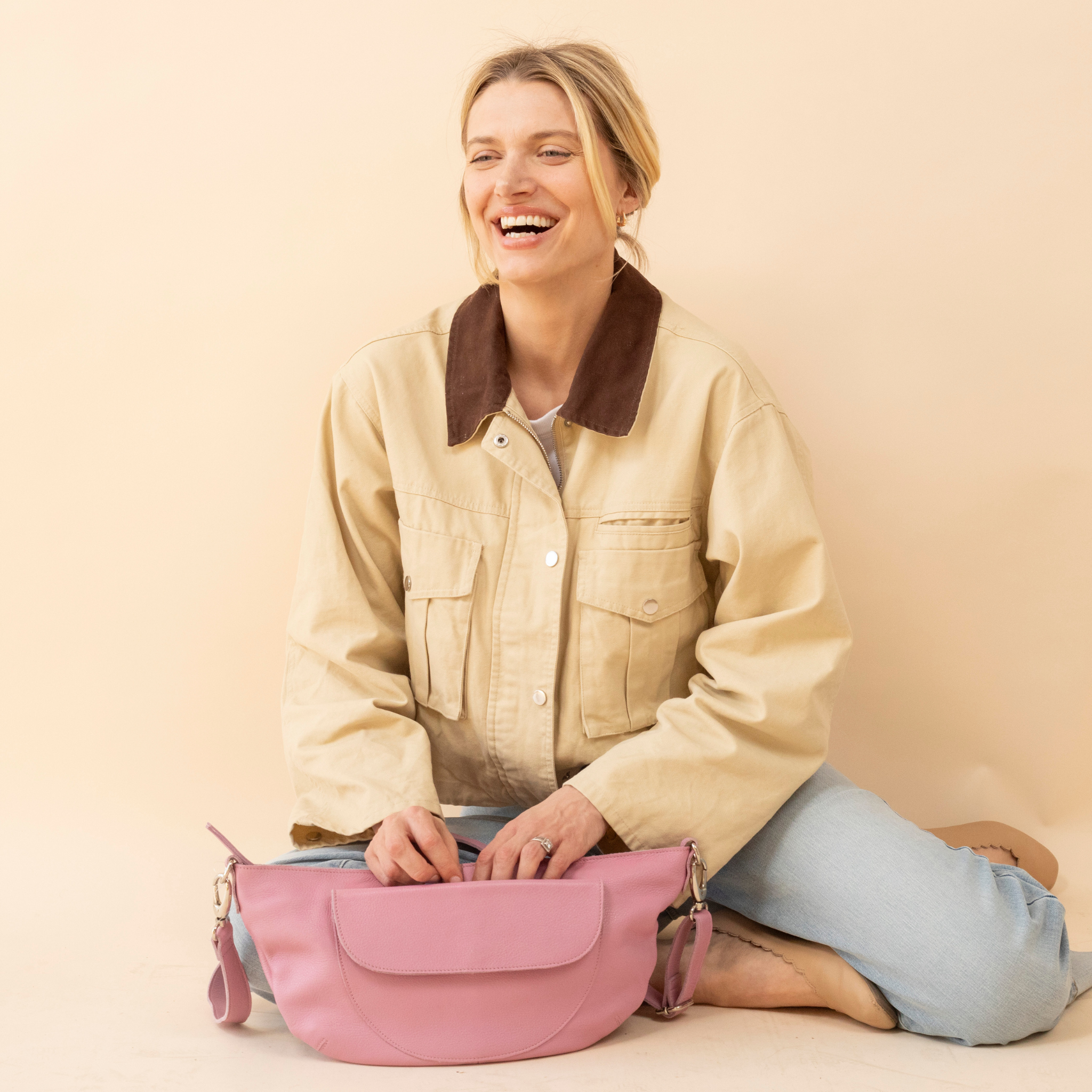 Coco Leather Sling Bag - Image 18
