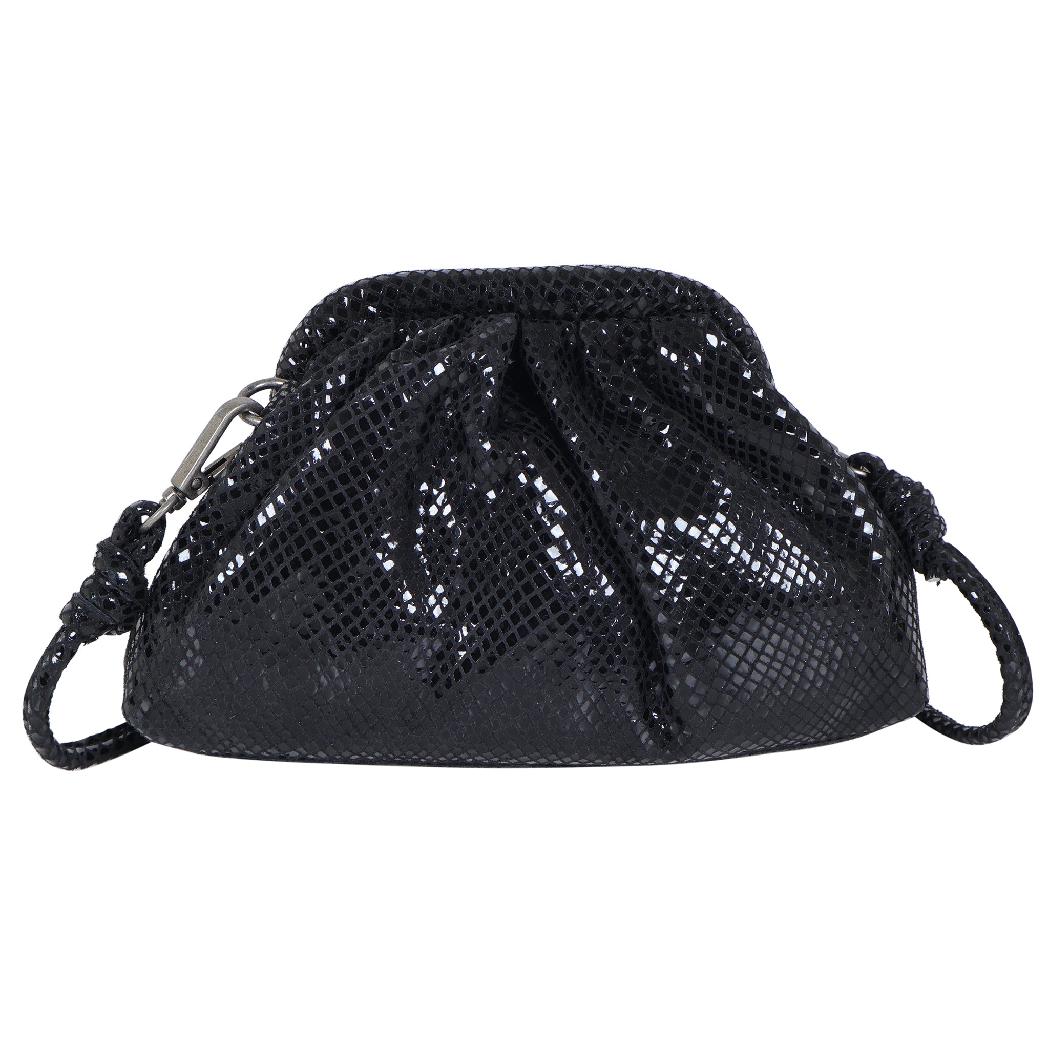 Foil Layla Leather Crossbody Bag - Image 5