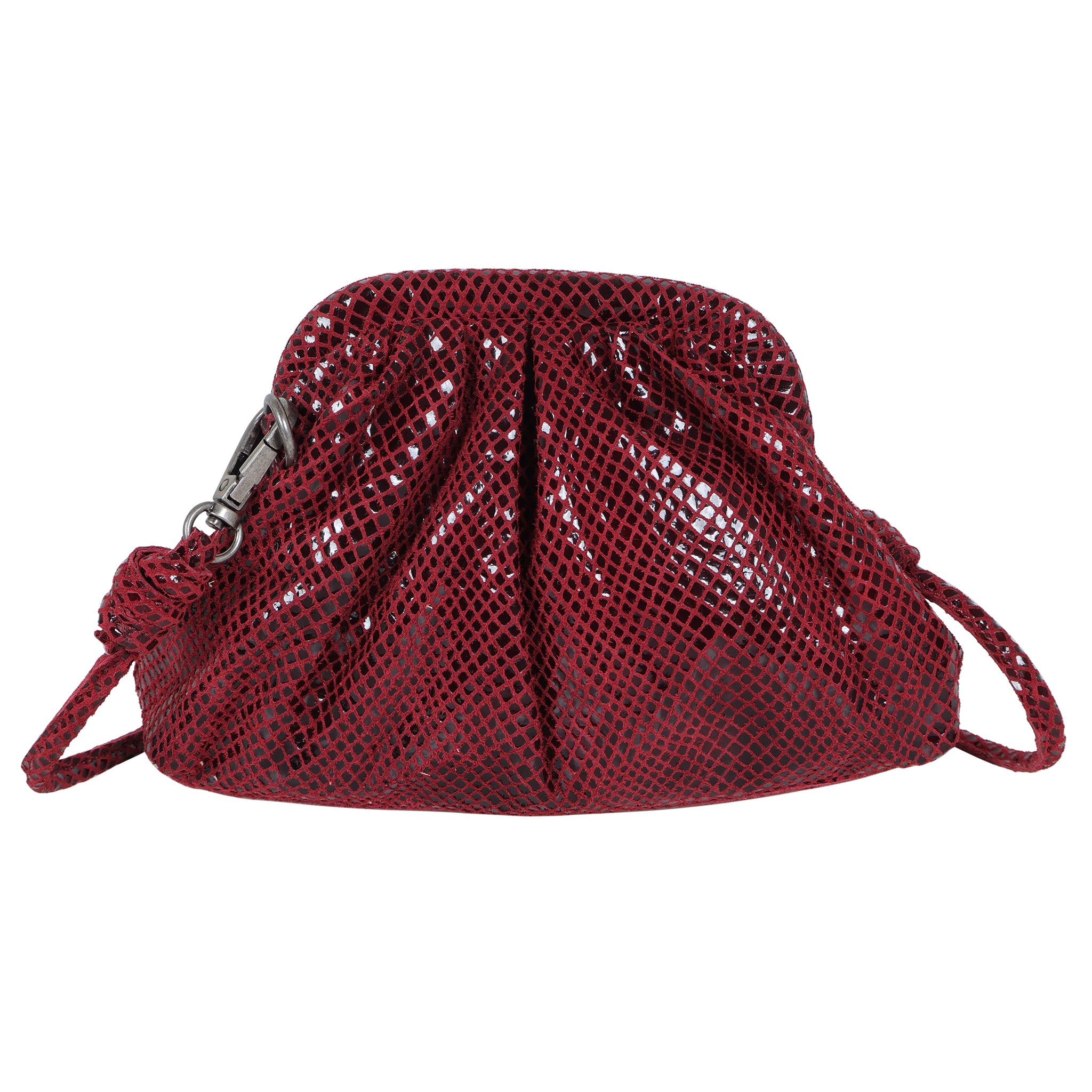 Foil Layla Leather Crossbody Bag - Image 4