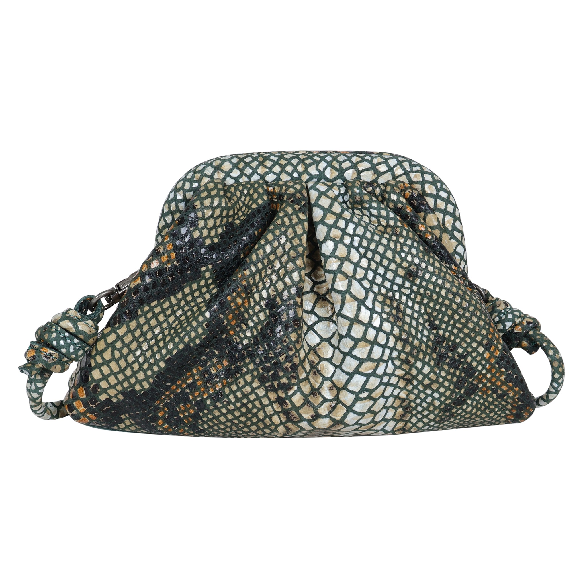 Foil Layla Leather Crossbody Bag - Image 6