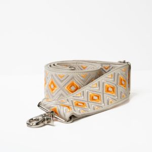 Alternative view of Creamsicle Leather Shoulder Strap