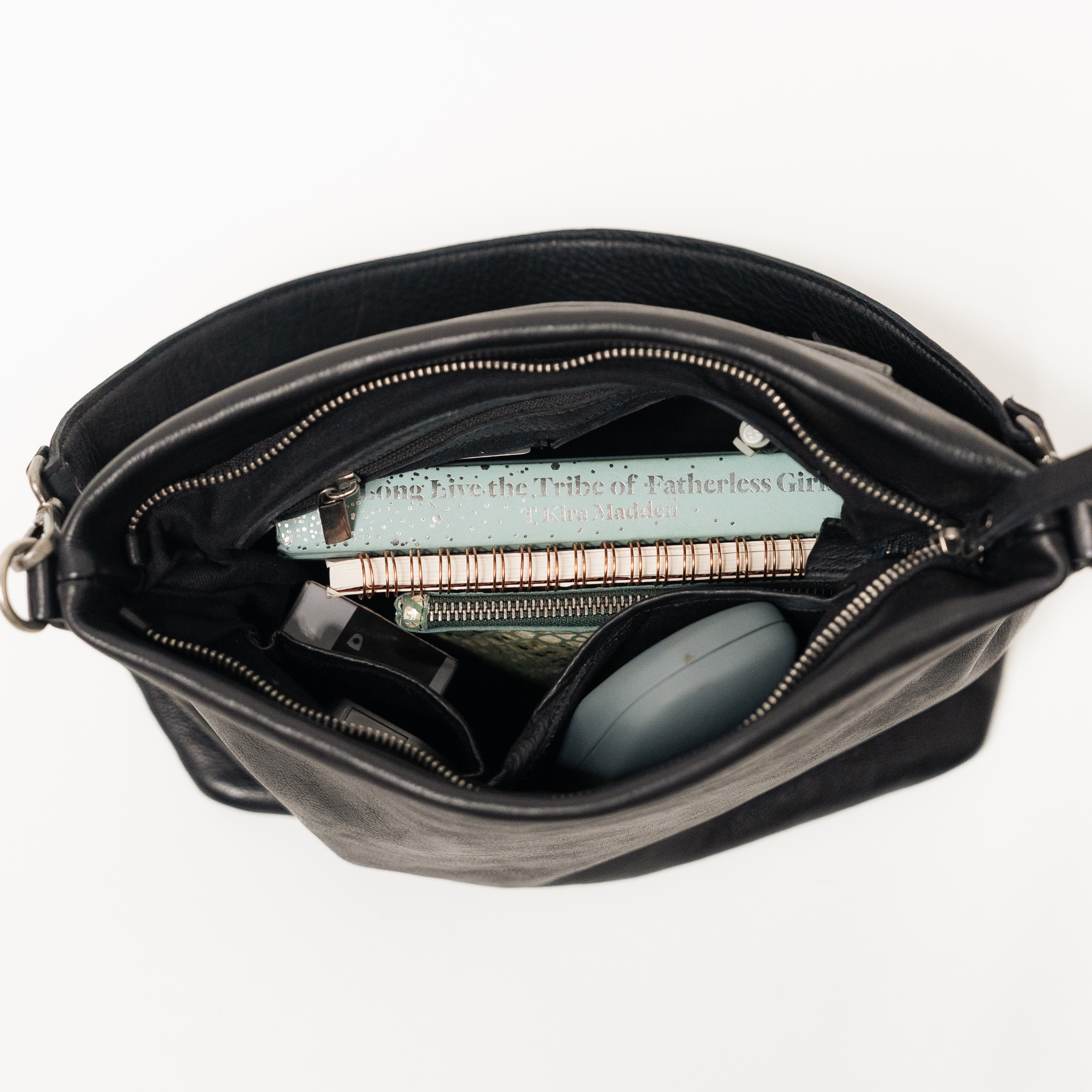 Gretchen Leather Crossbody Bag - Image 8