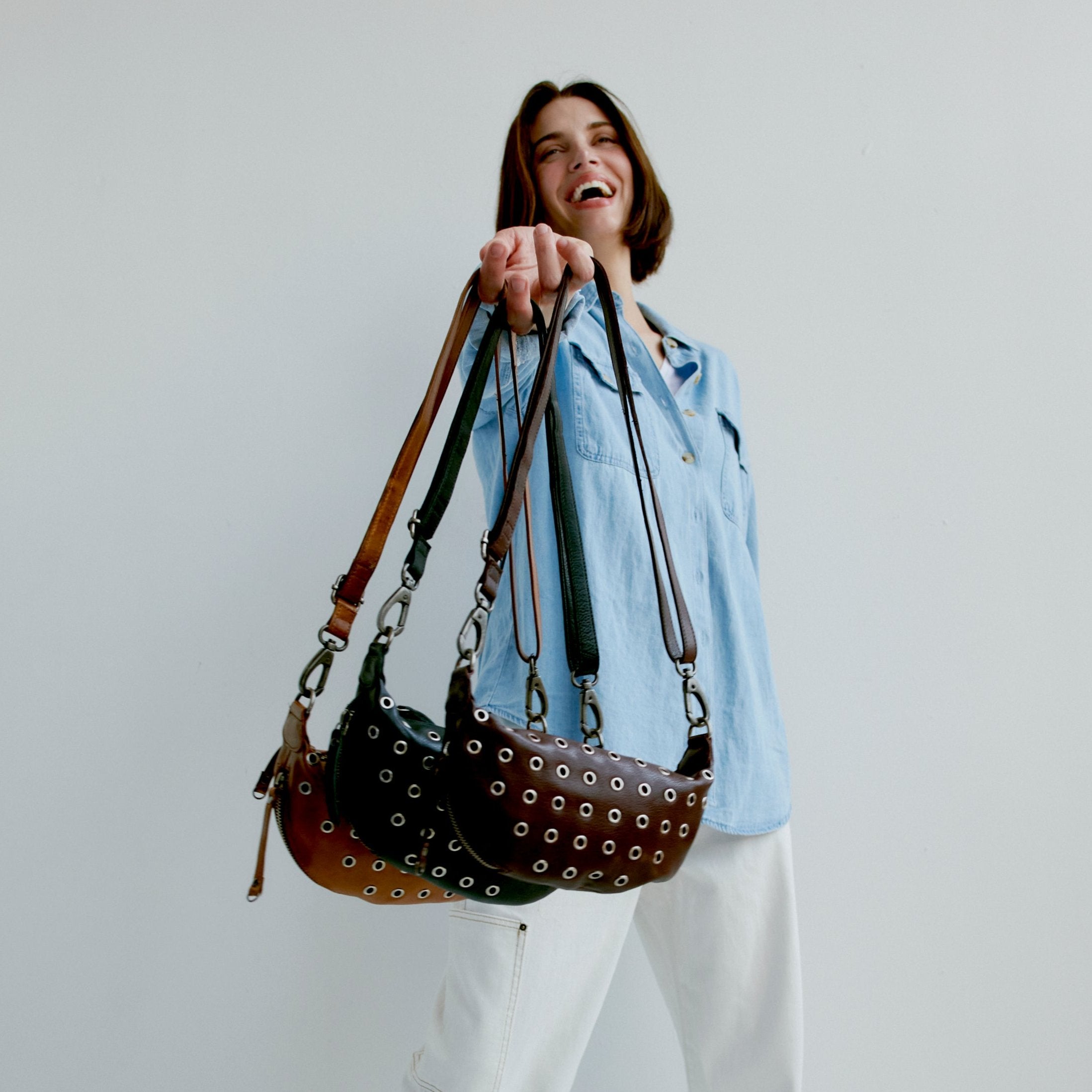 Bond Leather Sling Bag - Image 9