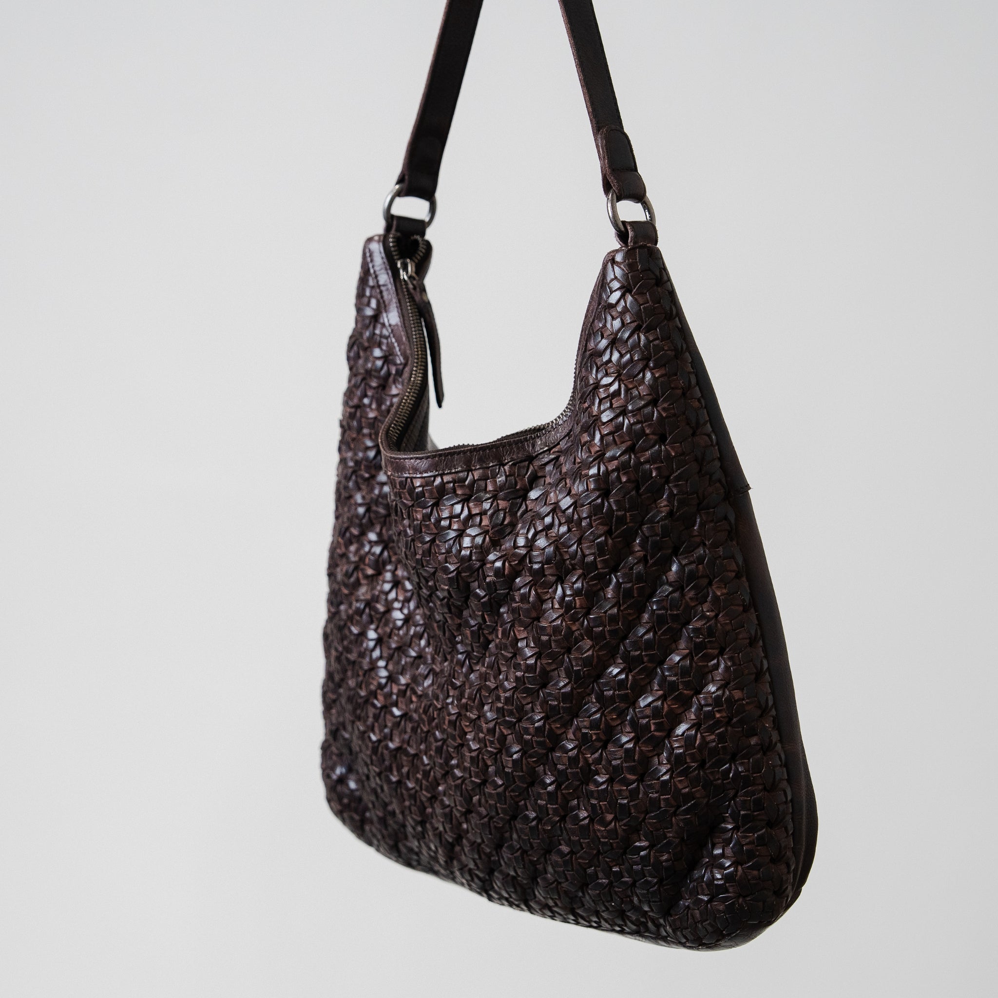 Isabel Leather Shoulder Bag - Image 7