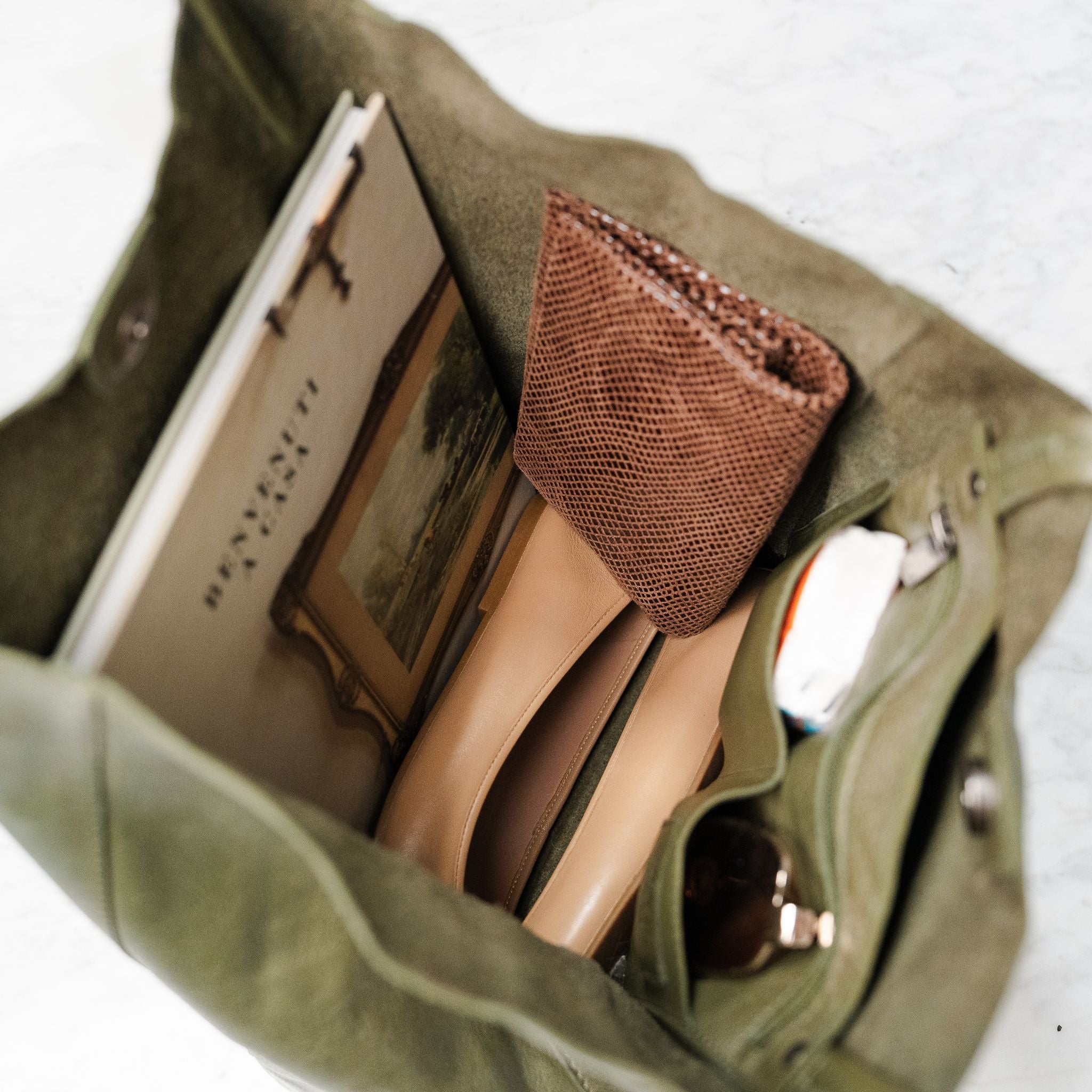 Dolce Leather Tote Bag - Image 8