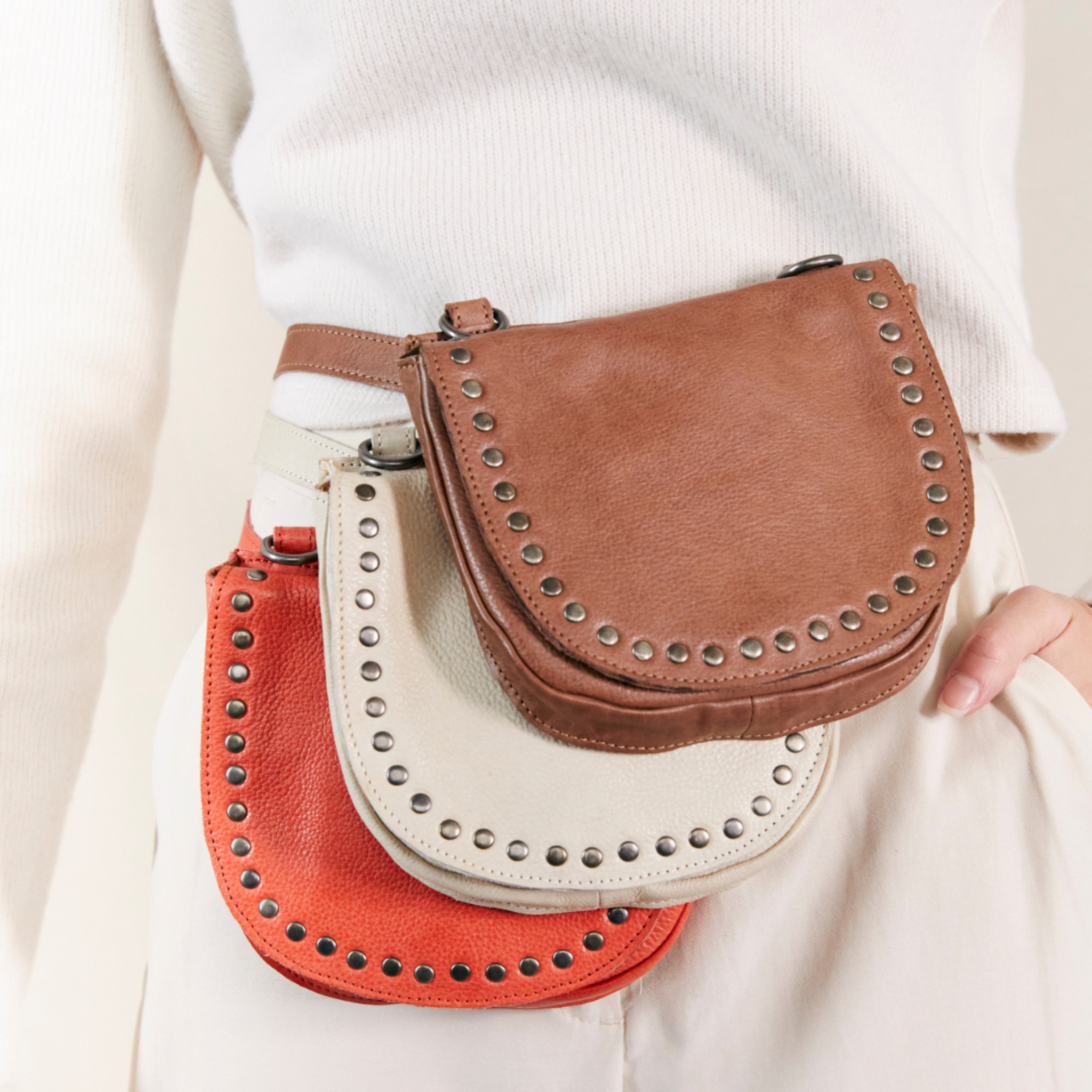 Janna Leather Crossbody - Image 8