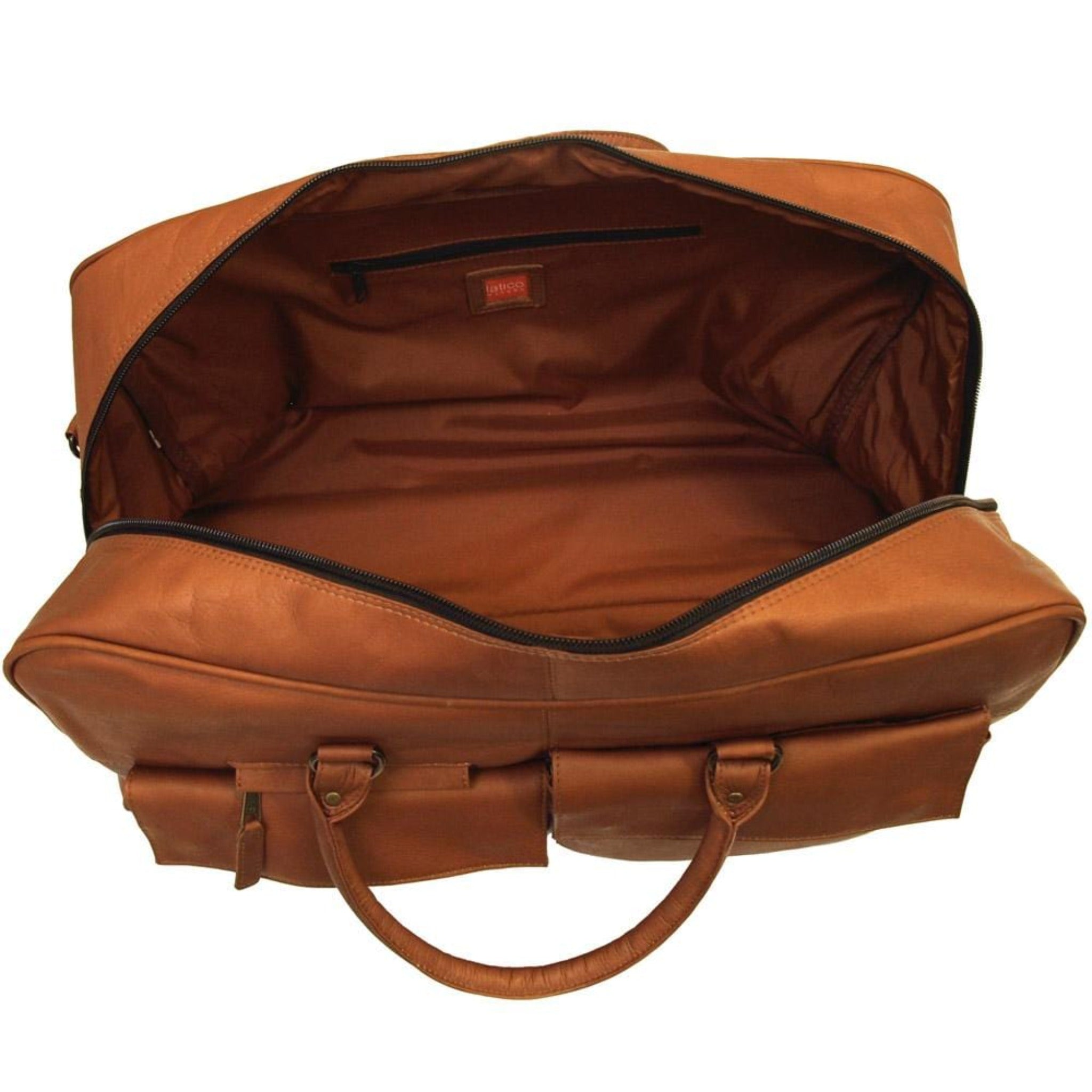 Prime Time Leather Duffel Bag - Image 2
